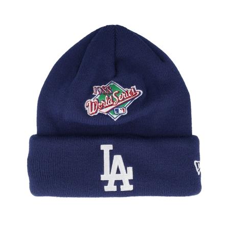 New Era - MLB Blau cuff Mütze - Los Angeles Dodgers MLB World Series Royal Balaclava Cuff @ Hatstore