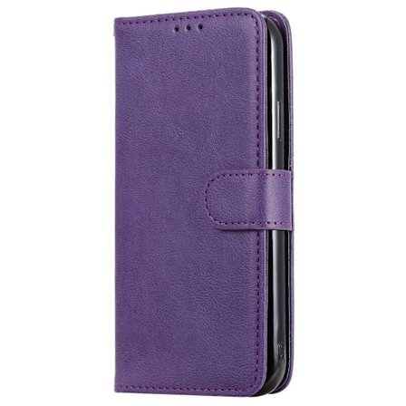 Magnet Leather Wallet iPhone 11 Lila