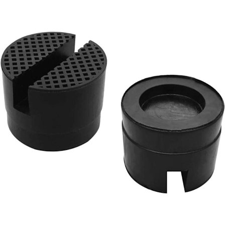 2 stk. gummiklodser til donkraft - Universal donkraftpude til autohydraulik