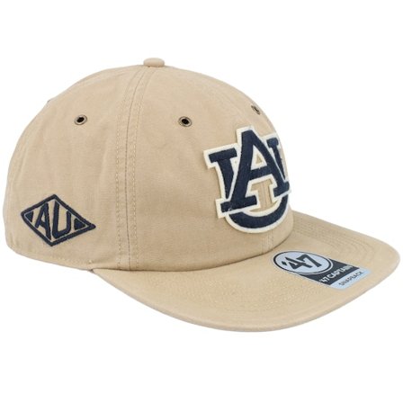 47 Brand - College Beige snapback Keps - Auburn Tigers Ncaa Ragler 47 Rl Khaki Snapback @ Hatstore