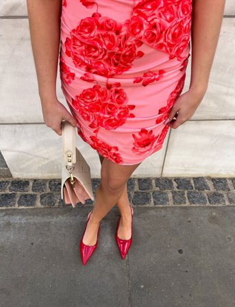 Noella Sutton Short Dress - Pink - S