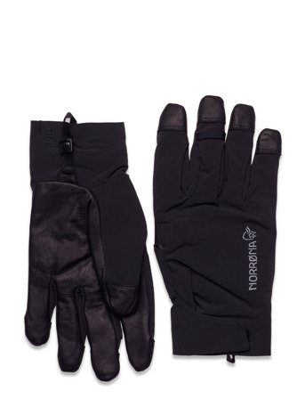 Norrøna Falketind Dri Short Gloves - Black - XL