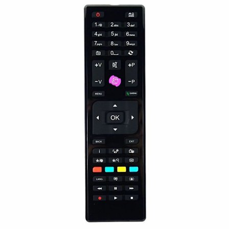 RC4875 Fjernbetjening Udskiftning til TECHWOOD/Finlux Shar TV HDTV Udskiftningsfjernbetjening RC-4875 Reservedel