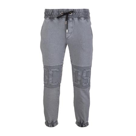 Gcds Logo Band Sweatpants , Grijs , Heren , Maat: XL
