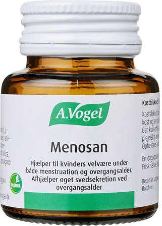 A.Vogel Menosan, Helse & Madvarer, Kosttilskud Til Kvinder, Menstruation