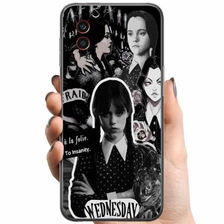 Samsung Galaxy Xcover6 Pro Tpu Mobilskal Wednesday Addams