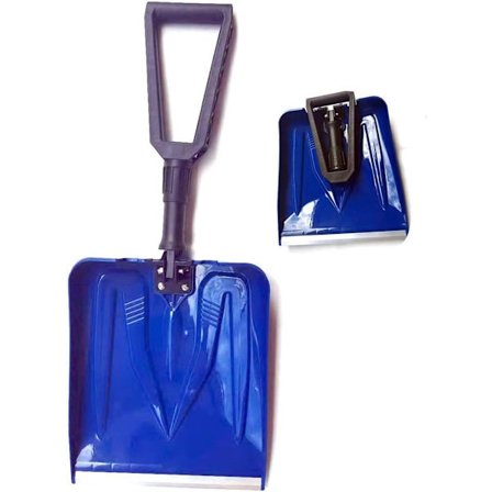 ING Jääkola, Frozen Crystal Lumikola, Kokoontaitettava, Talvityökalu, Retkeilyyn/Puutarhaan, Sininen