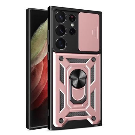Stilrent Skyddsskal Ringhållare - Samsung Galaxy S23 Ultra Roséguld