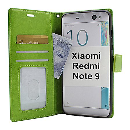 Crazy Horse Wallet Xiaomi Redmi Note 9