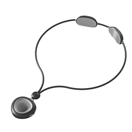 Dubbelfrekvens Pulser Nack Massager 45° Persistent Uppvärmning Vikbar Nack Device För Shopping