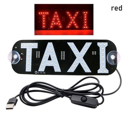 LED-taksivalo auton merkkivalo PUNAINEN PUNAINEN red