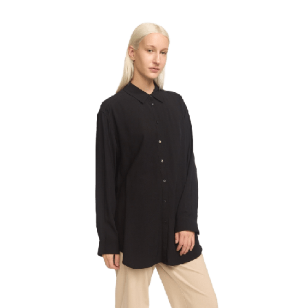 Soft Rebels Srfreedom Loose Shirt - Black Blusar Dam Svart S
