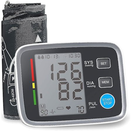 Noggrann blodtrycksmätare för arm Justerbar blodtrycksmanschett 21 tums manschett Lo- 2Y_SLDXD