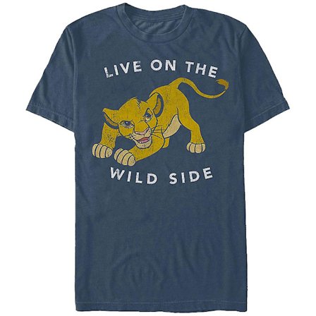 Live on the Wild Side Lion King T-shirt
