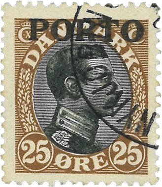 Danmark - AFA PO6 - Stemplet