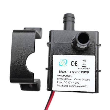 Højtydende QR30E DC 12V 4.2W Vandtæt Børsteløs Pumpe