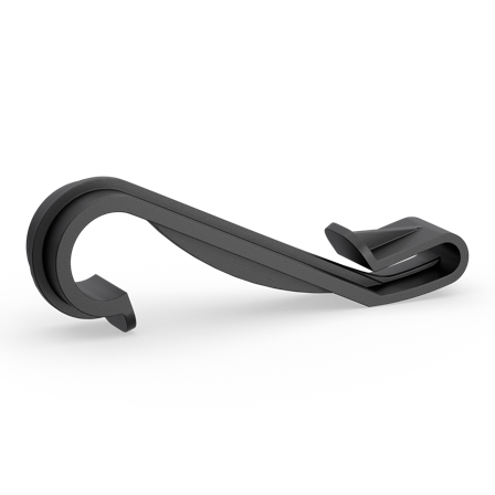 Ebeco Smartclip Kabelklemme svart, 25 stk, Varme