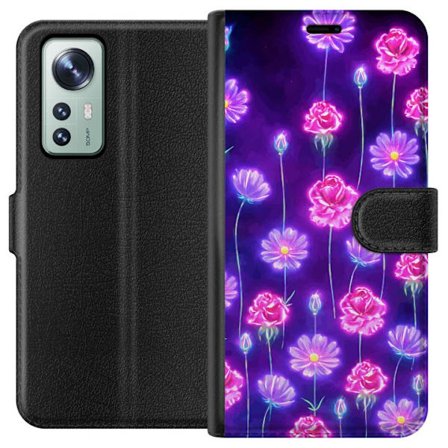 Yhteensopiva Lompakkokotelo Xiaomi 12 Bloom Reverie Electric Petals