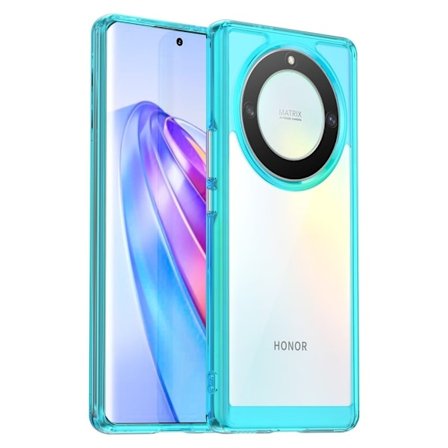 Honor Magic5 Lite / Motorola Moto X40 / Honor X9a smart telefonskal i akryl - Transparent Blå