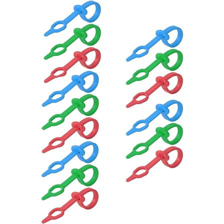 Plastikk Hengerkrok Klær Tørkekrok Husholdning Vindtett Henger Spenne Hjem Spenne 21 Stykker Battqx