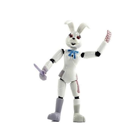 5 kpl/setti FNAF Security Breach -sarja Bonnie Bear -toimintahahmo, valaiseva irrotettava nivel Freddy PVC -malli - Täydellinen