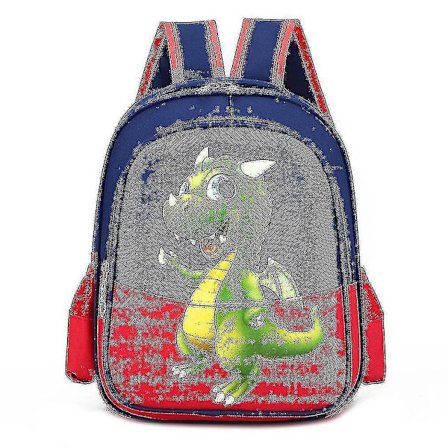 Skolryggsäck för barn Skolväska Dinosaur Primary School Schoolbag