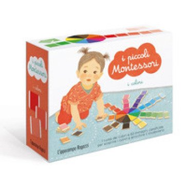 I colori. I piccoli Montessori. Ediz. a colori. Con 63 carte. Con ruota dei colori Delphine Roubieu