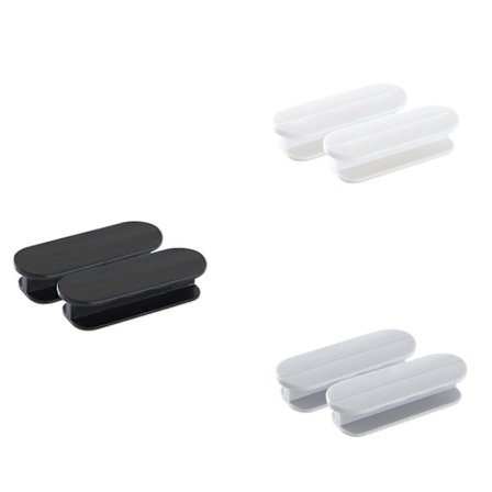 6 Stykker Kjøleskapsdørhåndtak, Selvklebende Håndtak, Hjelper for Skuffer, Skaphåndtak, Vindusknapper