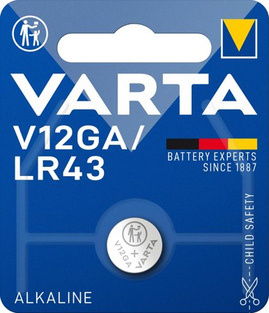 VARTA batteri V12GA LR43