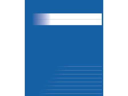 Skrivhäfte 17x21cm ½ sida linj 8,5mm blå - Lyreco - Skola och förskola - Förbrukning skola häften - Skrivhäften