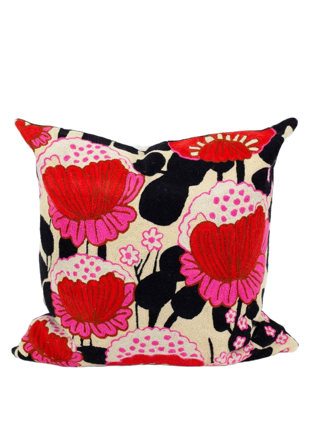 A World of Craft Kuddfodral KASHMIR POPPY Flerfärgad 50X50 CM