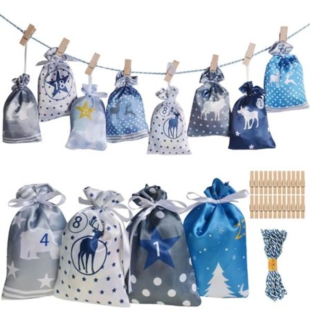 DIY Adventskalender juleposer - Perfekt