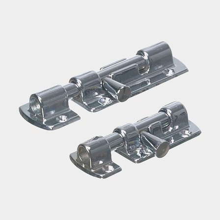 Skjutregel kromad mässing 59x27mm