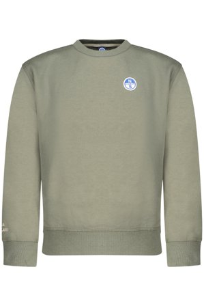 North Sails Felpa Senza Zip Bambino Verde