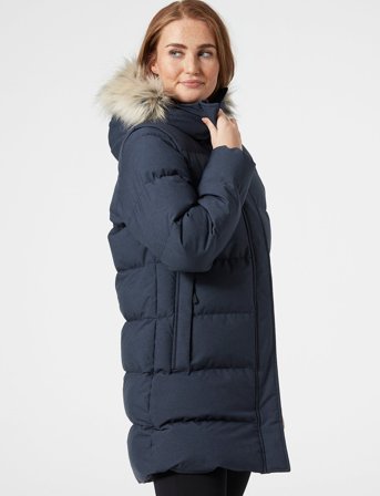 Helly Hansen W Blossom Puffy Parka - Blue - L