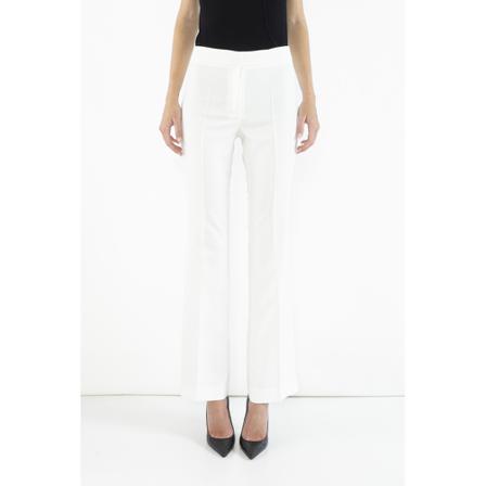 Doris S, Megan elegant trousers Wit, Dames, Maat:XS