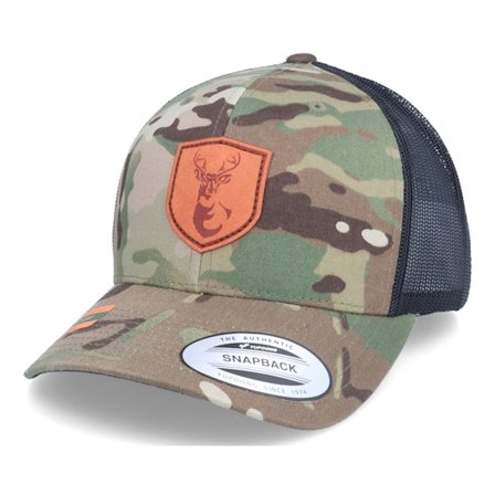 Hunter - Camo trucker Czapka Z Daszkiem - Deer Shield Patch Multicam Trucker @ Hatstore