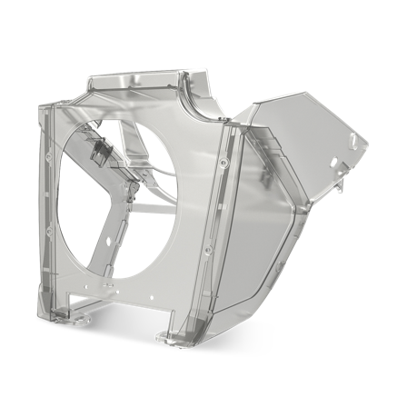 Polisport Air Box Cover Clear - Yamaha YZ 125X 2020-2021