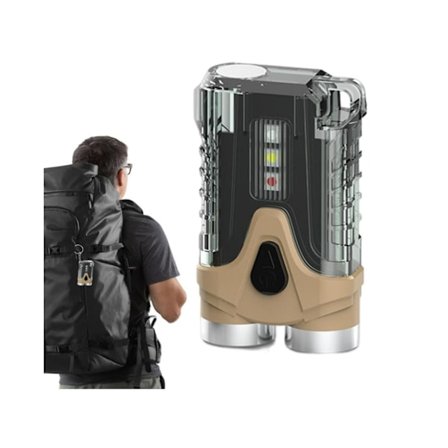 LED Nyckelringslampa Uppladdningsbar Portabel Ficklampa Liten Lumen Bärbar Taktisk C