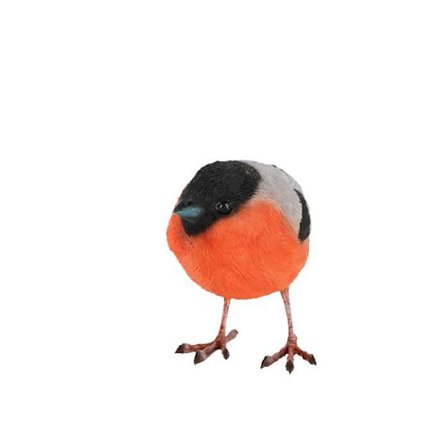 Figurine af piberos - Polyrésin og jern - L 11,8 x P 5,8 x H 8,2 cm