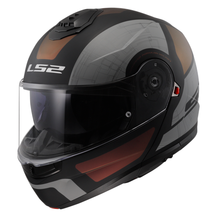 Åpningshjelm LS2 FF908 Strobe II Matt svart/lilla/blå L