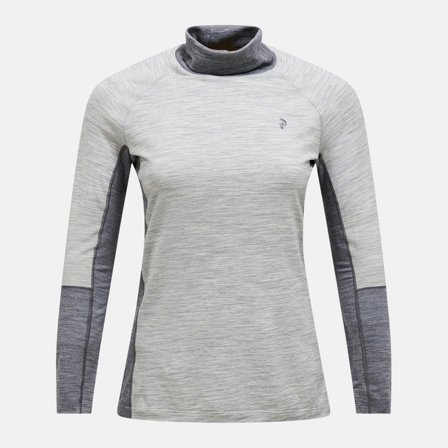 Peak Performance - Magic Rollneck Wool-blend Baselayer Femme