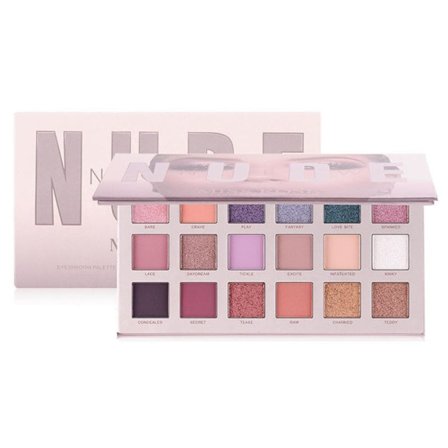 Miss Rose New Nude Eyeshadow Palette, luomiväripaletti - Chroma