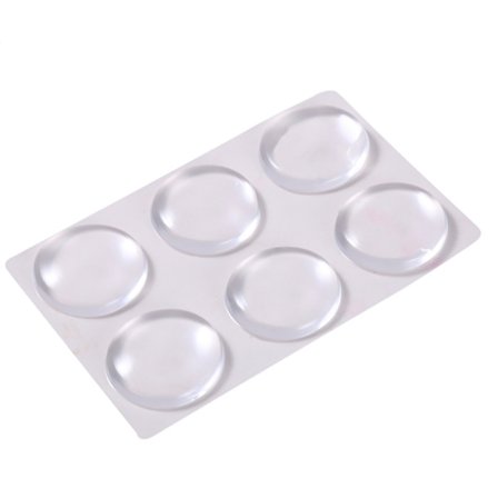 Självhäftande Gummi-Dörrstopp (6-pack)
