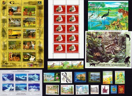 Natur - 14 forskellige frimærker - Postfrisk