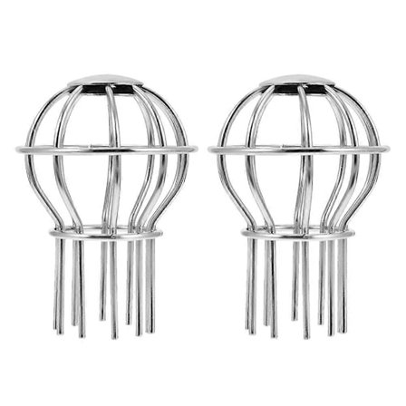 2 stk. Takfilter Sil Takrenne Nedløpsrør Beskyttelse mot Løv og Søppel