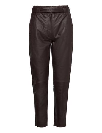 Indie Leather New Trousers Brown Second Female