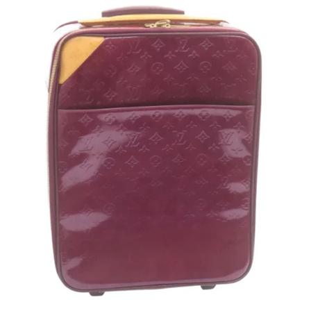 Louis Vuitton Vintage Pre-owned Weekend Bags Lilla, Dame Vintage Tasker, Størrelse: ONE Size