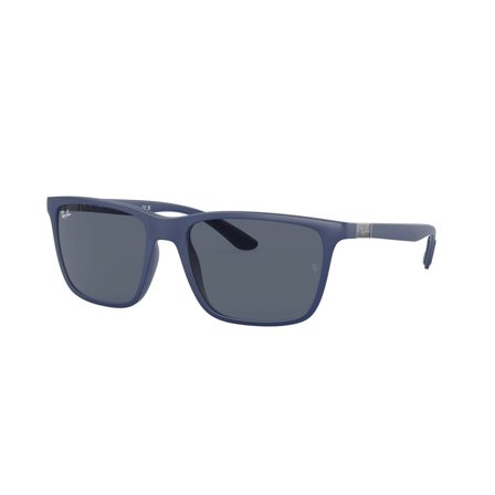 Ray-Ban -Aurinkolasit - Blue Rectangular - Ray-Ban RB4385 601587 5818