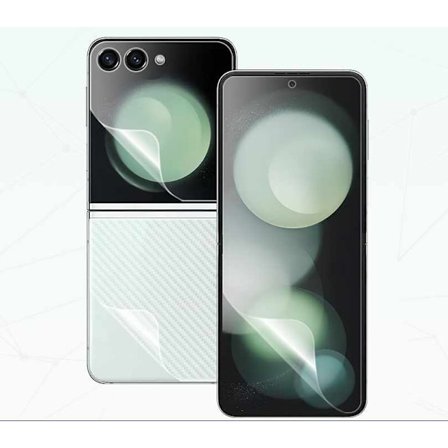 Samsung Galaxy Z Flip 5 - Neljäosainen pehmeä suojakalvo